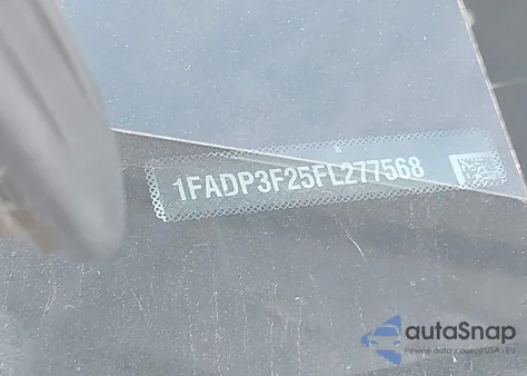 2015 Ford Focus Se from USA, damaged, VIN 1FADP3F25FL277568